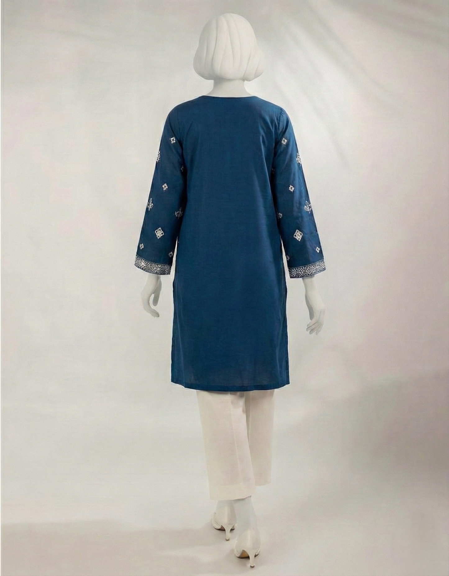 Premium Winter Cotton Embroidered Kurta