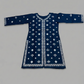 Embroidered Indigo Blue Kurti